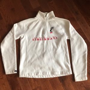University of Cincinnati quarter zip.